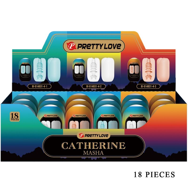 PRETTY LOVE - MASHA PACK 18 VARI MASTURBATORI MASCHILI – Vari masturbatori