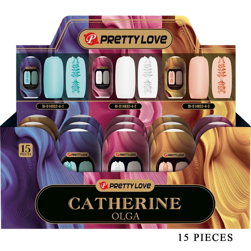PRETTY LOVE - OLGA PACK 15 VARI MASTURBATORI MASCHILI – Vari masturbatori