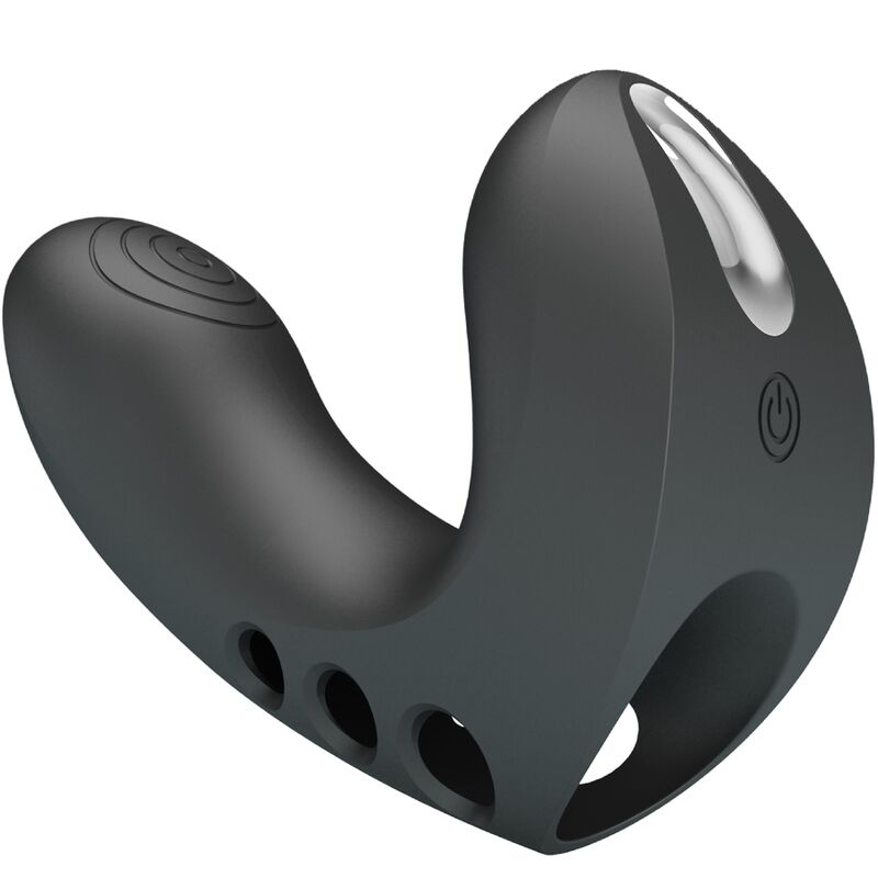 PRETTY LOVE - VIBRATORE DA DITA CAMELIA 7 VIBRAZIONI NERO – Vibratori da dito – foto 2