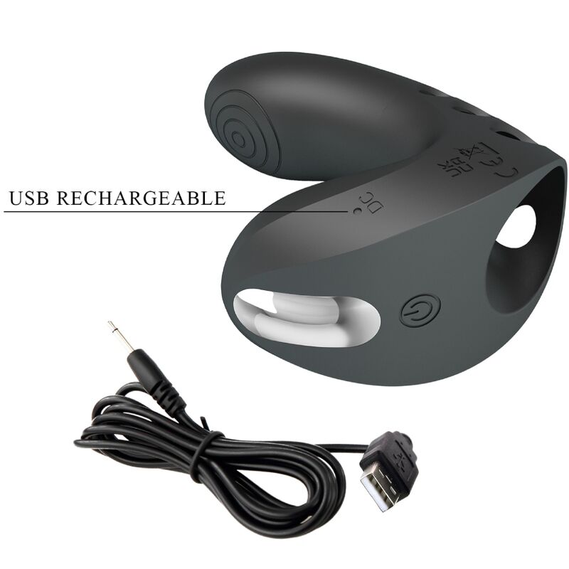 PRETTY LOVE - VIBRATORE DA DITA CAMELIA 7 VIBRAZIONI NERO – Vibratori da dito – foto 7