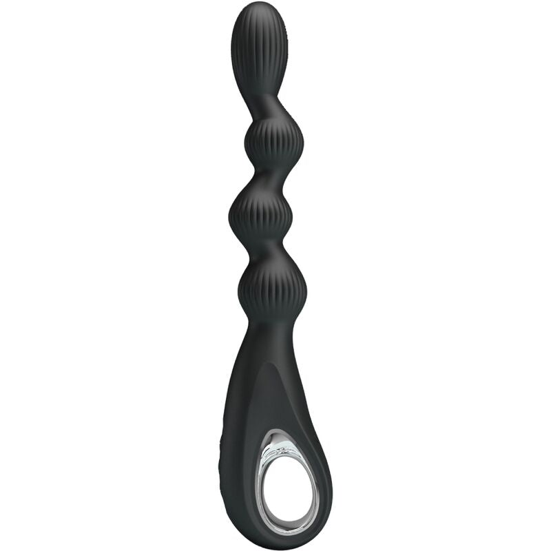 PRETTY LOVE - FEDERER VIBRATORE ANALE 12 VIBRAZIONI NERO – Vibratori HI-TECH