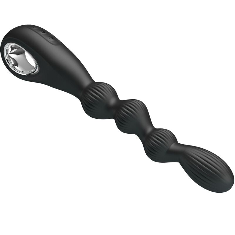 PRETTY LOVE - FEDERER VIBRATORE ANALE 12 VIBRAZIONI NERO – Vibratori HI-TECH – foto 3
