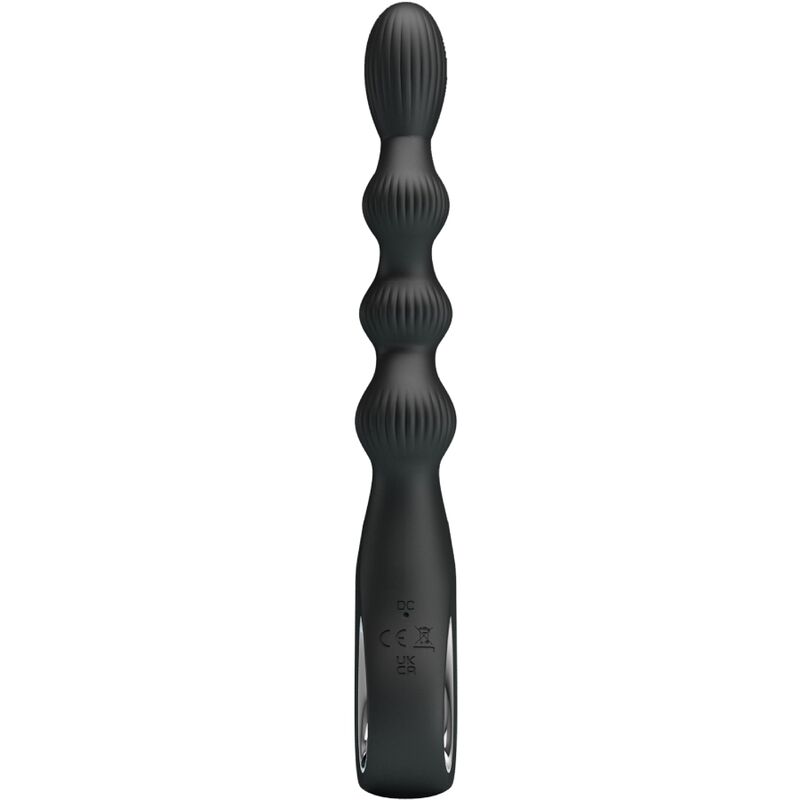 PRETTY LOVE - FEDERER VIBRATORE ANALE 12 VIBRAZIONI NERO – Vibratori HI-TECH – foto 2