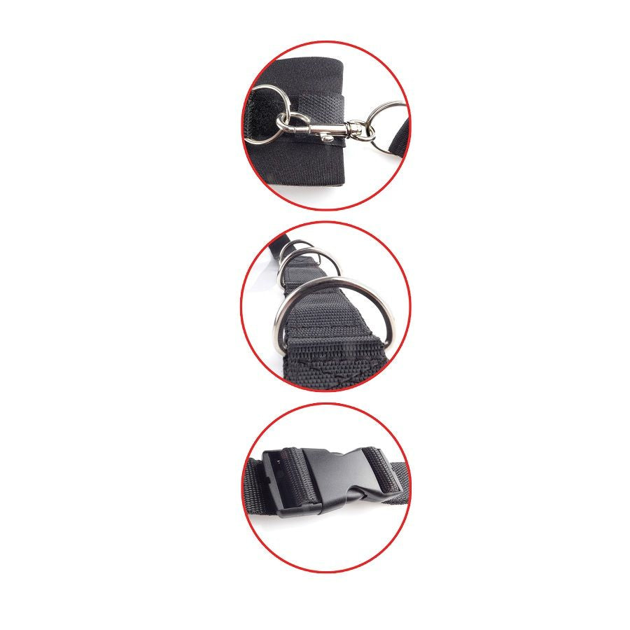 FETISH FANTASY SERIES - SISTEMA DI CONTENIMENTO PER LETTO ULTIMATE – Sistemare le manette – foto 5