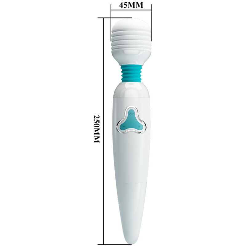 PRETTY LOVE - VIBRATORE CLOUD WAND 7 VIBRAZIONI BIANCO – Vibratore WAND – foto 6