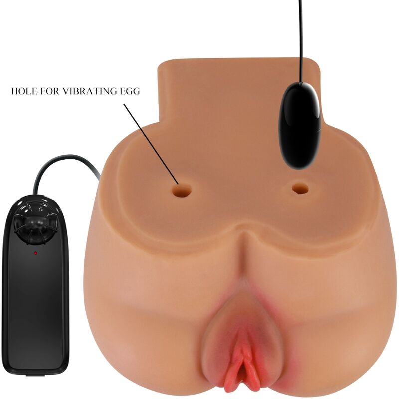 CRAZY BULL - VIBRATORE KYLIE ASS CON VAGINA E ANO REALISTICI E TELECOMANDO – Vagine con vibrazione – foto 8