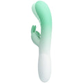 PRETTY LOVE - VIBRATORE CONIGLIO CERBERUS 3O VIBRAZIONI VERDE – Vibratori di coniglio