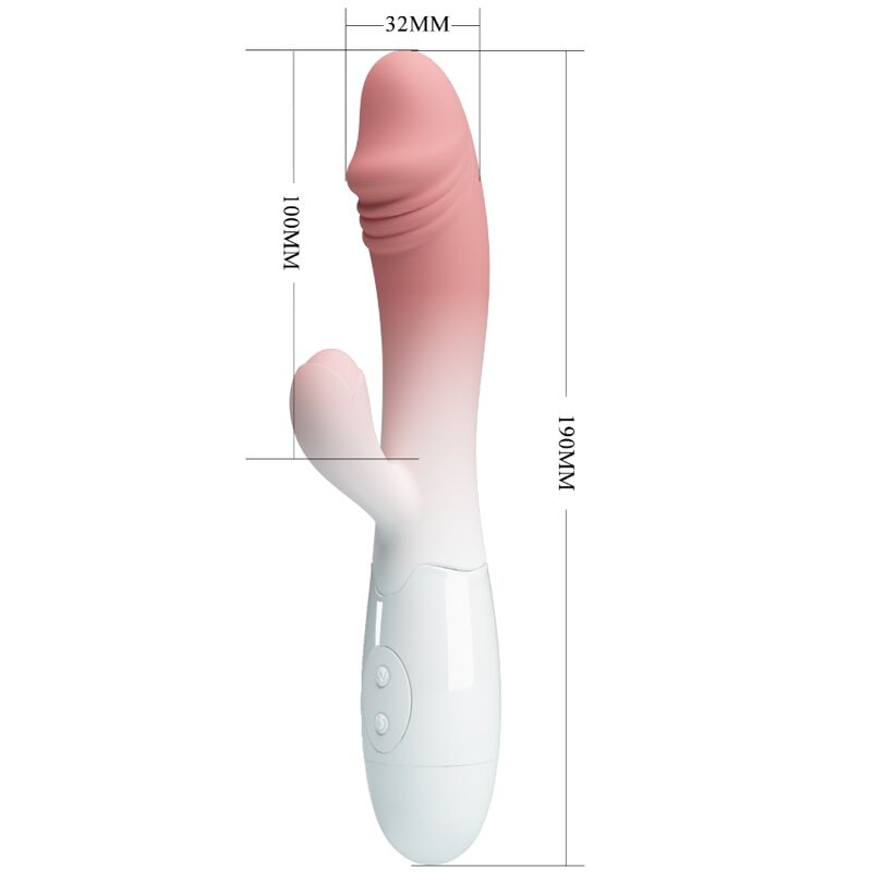 PRETTY LOVE - SNAPPY RABBIT VIBRATORE 30 VIBRAZIONI ROSA – Vibratori di coniglio – foto 4