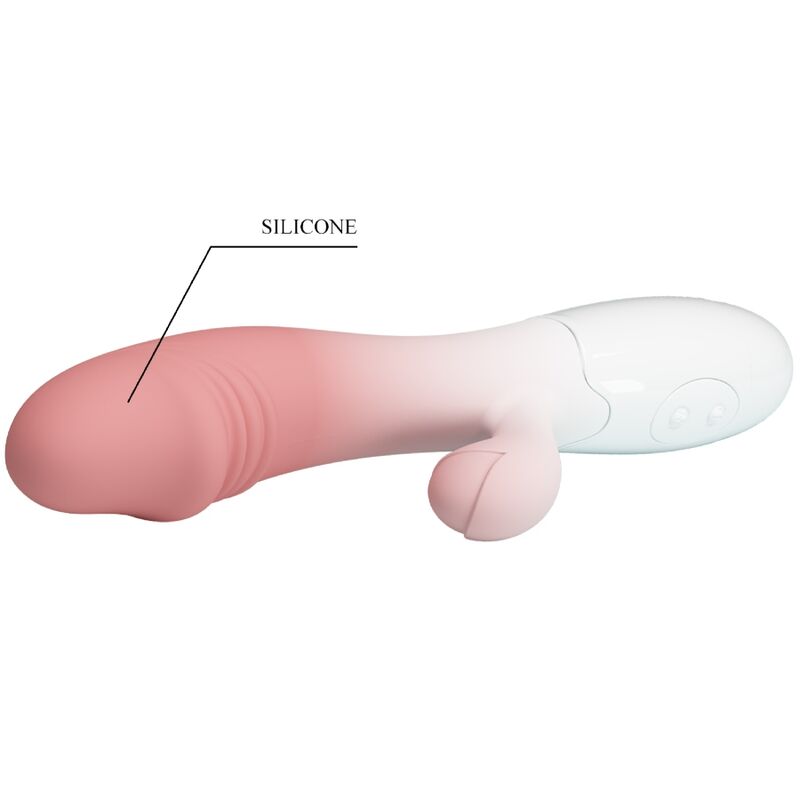 PRETTY LOVE - SNAPPY RABBIT VIBRATORE 30 VIBRAZIONI ROSA – Vibratori di coniglio – foto 6