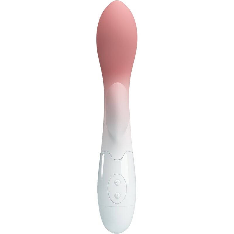 PRETTY LOVE - VIBRATORE PUNTO G LUMINOSO + STIMOLATORE CLITORIDEO 30 VIBRAZIONI ROSA – Vibratori di coniglio – foto 2