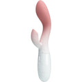 PRETTY LOVE - VIBRATORE PUNTO G LUMINOSO + STIMOLATORE CLITORIDEO 30 VIBRAZIONI ROSA – Vibratori di coniglio
