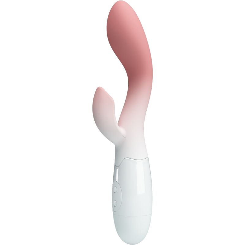 PRETTY LOVE - VIBRATORE PUNTO G LUMINOSO + STIMOLATORE CLITORIDEO 30 VIBRAZIONI ROSA – Vibratori di coniglio