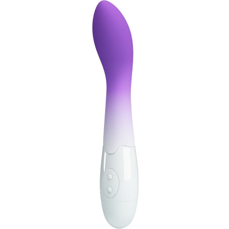 PRETTY LOVE - VIBRATORE PUNTO G BISHOP 30 VIBRAZIONI VIOLA – Vibratori a punto G
