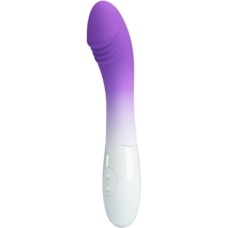 PRETTY LOVE - VIBRATORE ELEMENTAL G-SPOT 30 VIBRAZIONI VIOLA – Vibratori a punto G