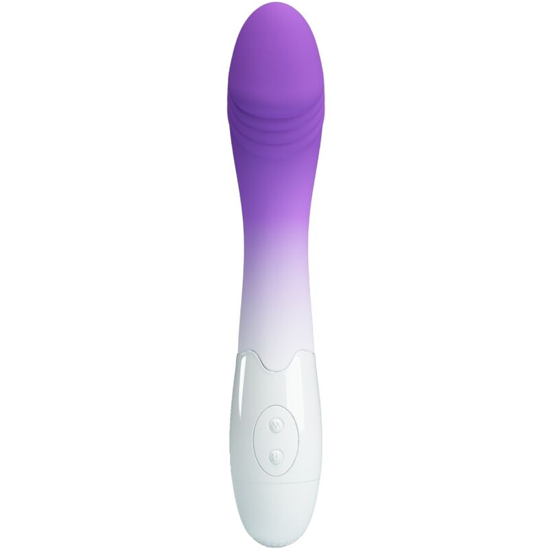 PRETTY LOVE - VIBRATORE ELEMENTAL G-SPOT 30 VIBRAZIONI VIOLA – Vibratori a punto G – foto 2