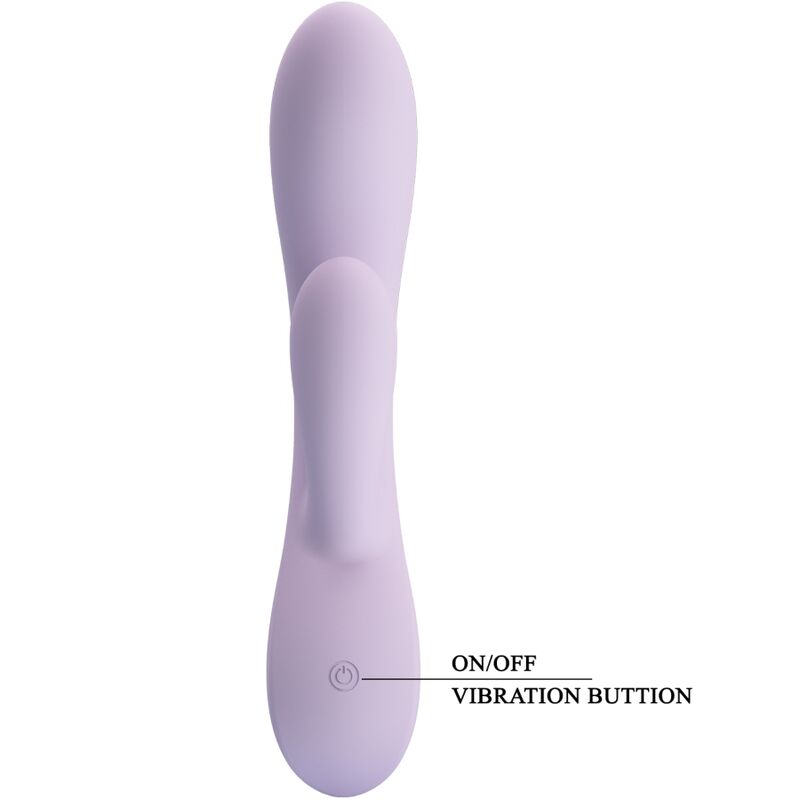 PRETTY LOVE - VIBRATORE CONIGLIO ROSOLYN 10 VIBRAZIONI VIOLA – Vibratori di coniglio – foto 7
