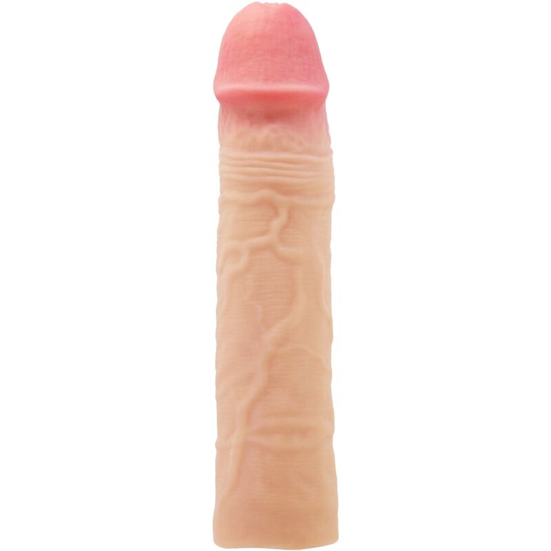 PRETTY LOVE - GUAINA PER PENE CHELSEA CON ESTENSIONE DA 7,6 CM FLESH – Copri pene con estensione
