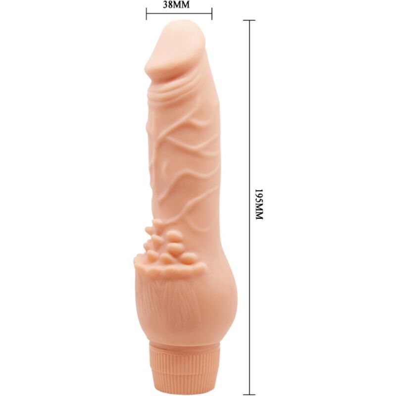 BAILE - BARBARA VIBRATORE REALISTICO 19,5 CM CARNE – Vibratori HI-TECH – foto 5