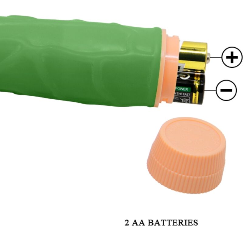 BAILE - BILL VIBRATORE REALISTICO 22,5 CM VERDE – Vibratori HI-TECH – foto 6