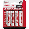 AIWA - BATTERIA ALCALINA X-TRA AAA LR03 BLISTER*4 – Batterie alcaline