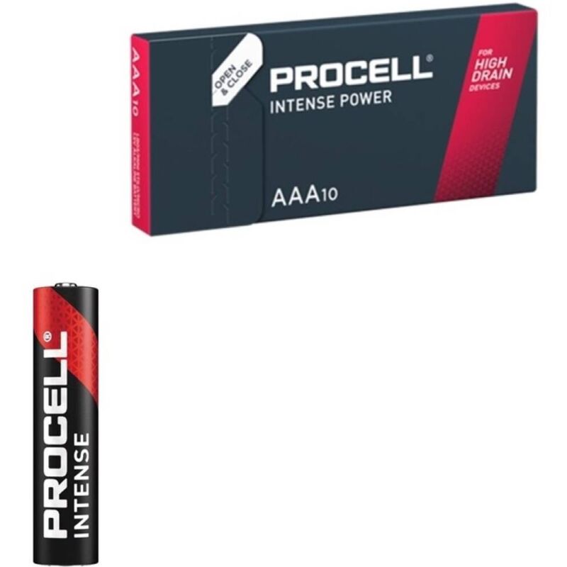 PROCELL - INTENSE POWER ALKALINE LR03 AAA 1.5V SCATOLA*10 – Batterie alcaline – foto 2