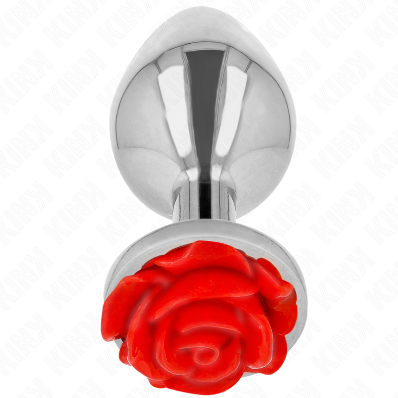 KINK - PLUG ANALE ROSA ROSSO TAGLIA L – Plug anale BDSM – foto 2