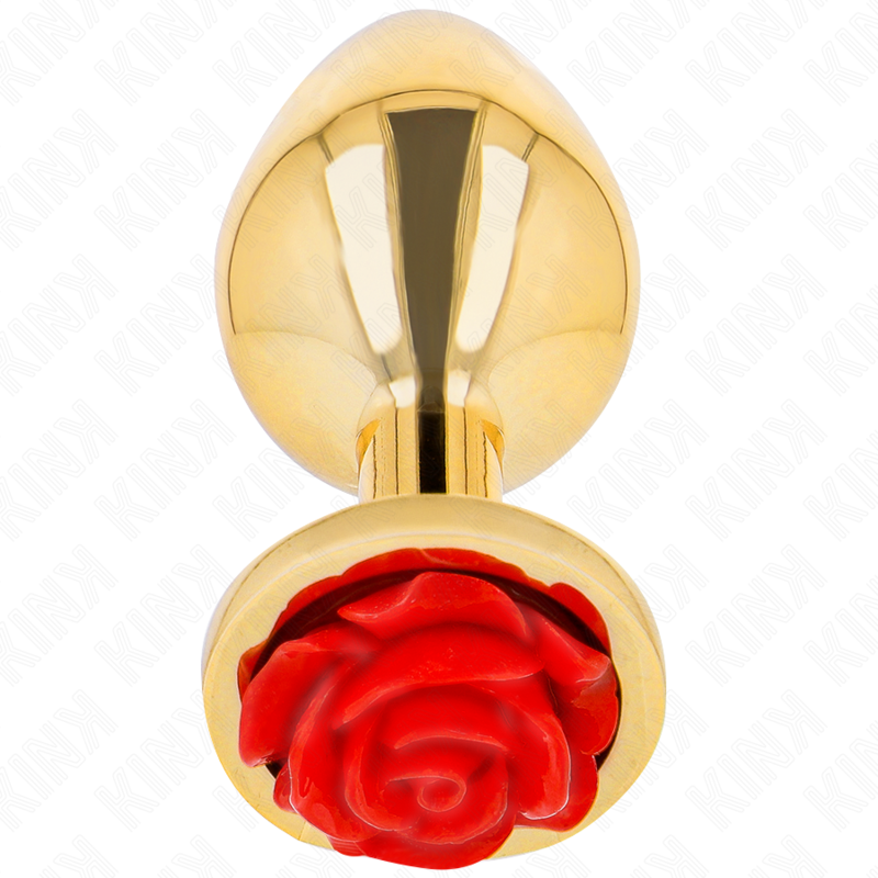 KINK - PLUG ANALE ORO ROSA ROSSO TAGLIA S – Plug anale BDSM – foto 2