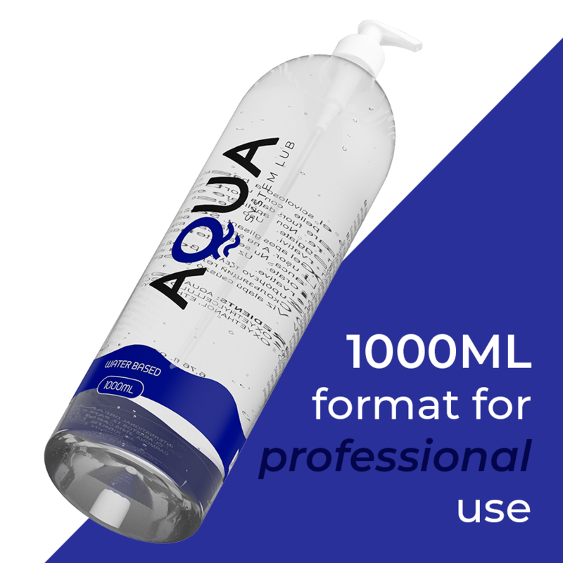 AQUA QUALITY - LUBRIFICANTE A BASE ACQUA 1000 ML – A base d'acqua – foto 2