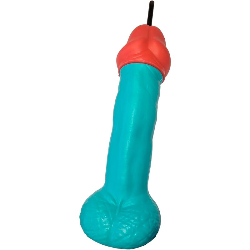 DIABLO PICANTE - COPPA PER PENE IN PLASTICA BLU – Giochi di addio singoli