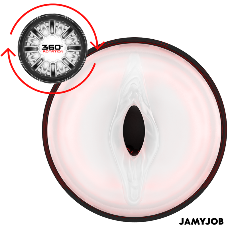 JAMYJOB - STORM MASTURBATORE VAGINALE AUTOMATICO CON 10 MODALITÀ, ROTAZIONE E SPINTA – Vagine con vibrazione – foto 4