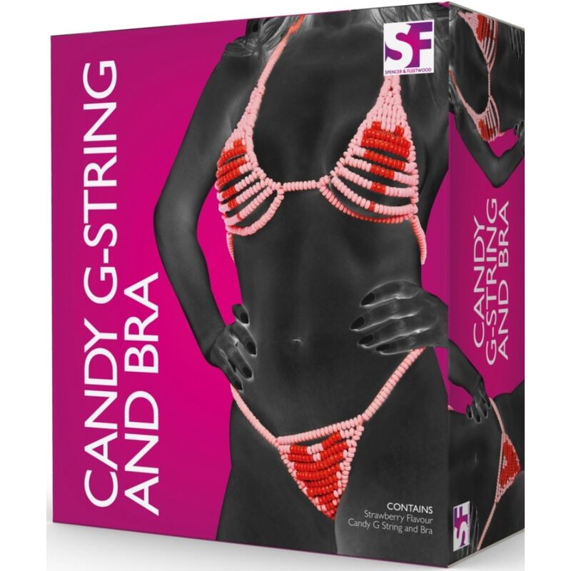 SPENCER & FLEETWOOD - REGGISENO CANDY LOVERS – Lingerie commestibile