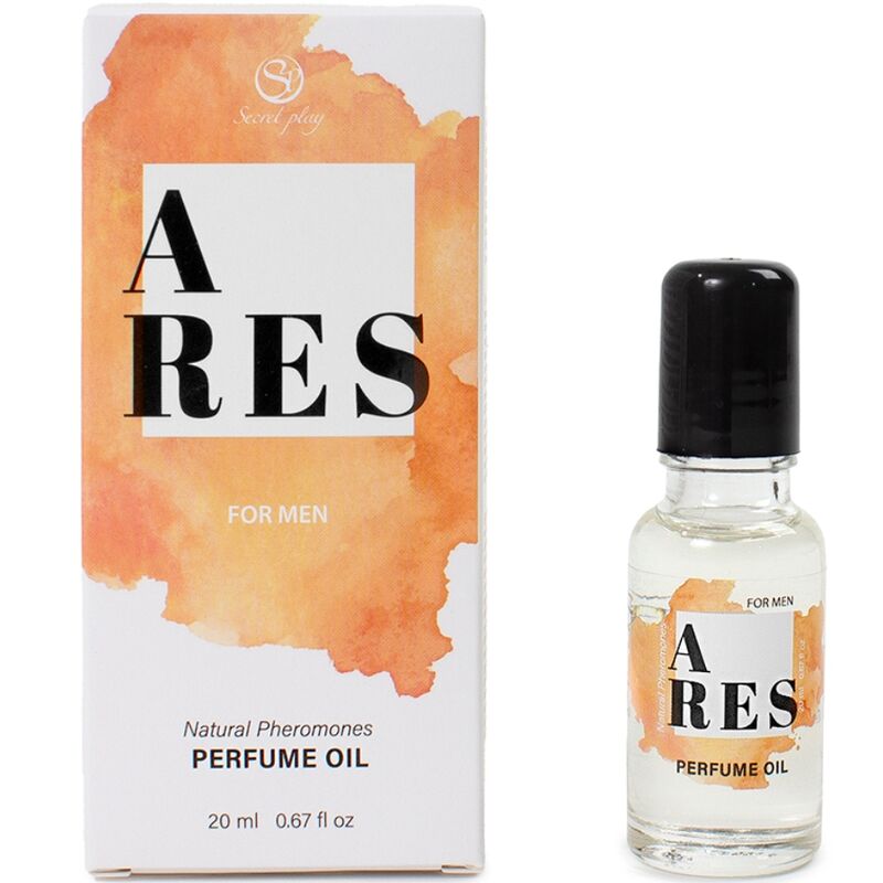 SECRETPLAY - ARES PROFUMO NATURALE FEROMONI IN OLIO PER UOMO 20 ML – Profumi