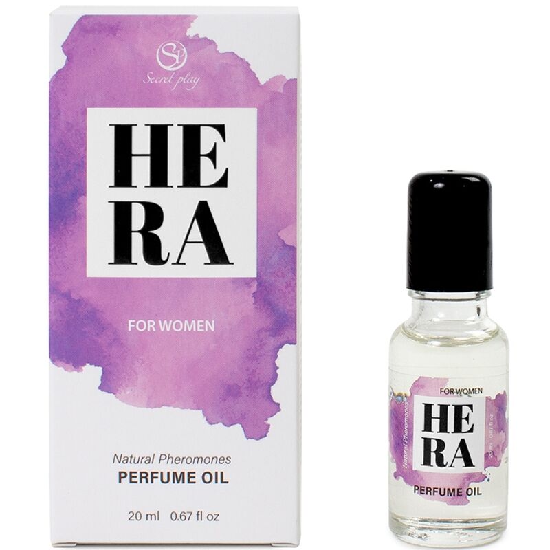 SECRETPLAY - HERA PROFUMO NATURALE FEROMONI IN OLIO PER DONNA 20 ML – Profumi