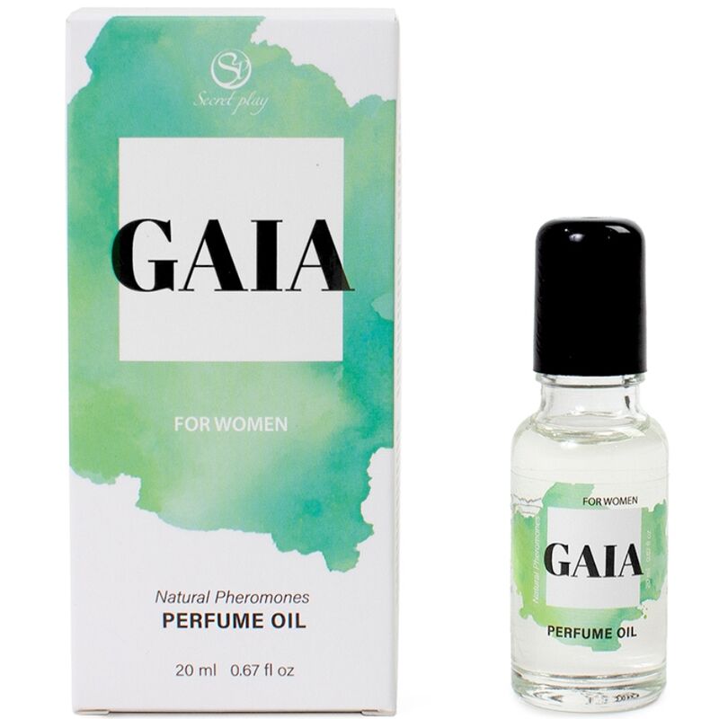 SECRETPLAY - GAIA PROFUMO NATURALE FEROMONI IN OLIO PER DONNA 20 ML – Profumi