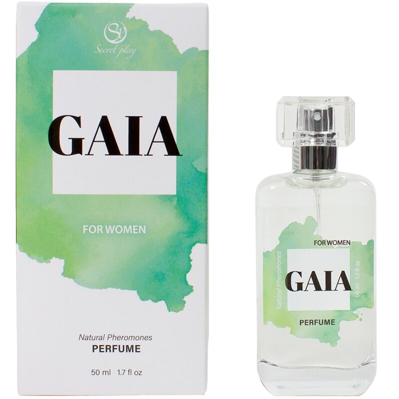 SECRETPLAY - GAIA SPRAY PER PROFUMO NATURALE AI FEROMONI PER DONNA 50 ML – Profumi