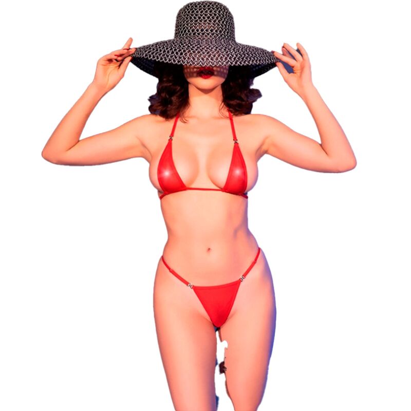 CHILIROSE - CR 4840 MICRO BIKINI ROSSO S/M – Microbikini – foto 2