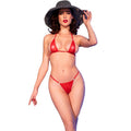 CHILIROSE - CR 4840 MICRO BIKINI ROSSO S/M – Microbikini