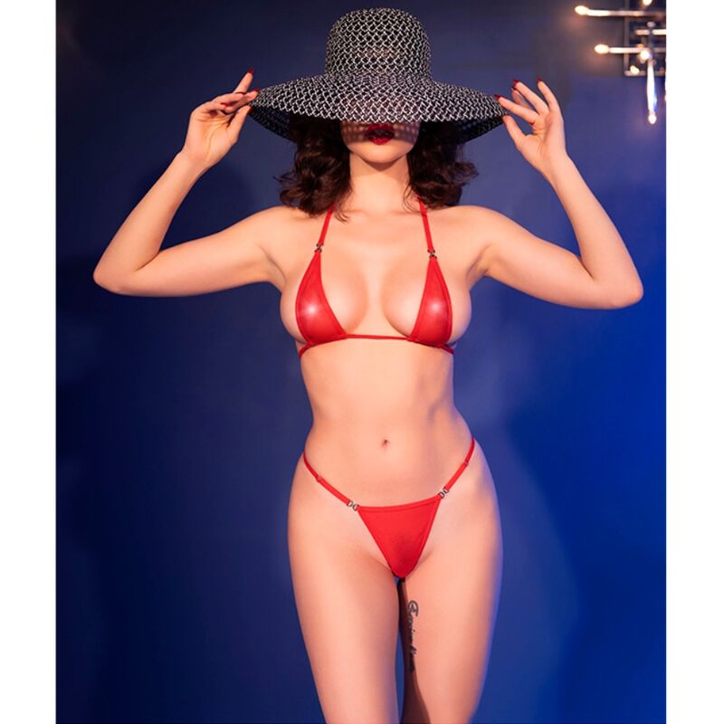 CHILIROSE - CR 4840 MICRO BIKINI ROSSO S/M – Microbikini – foto 6