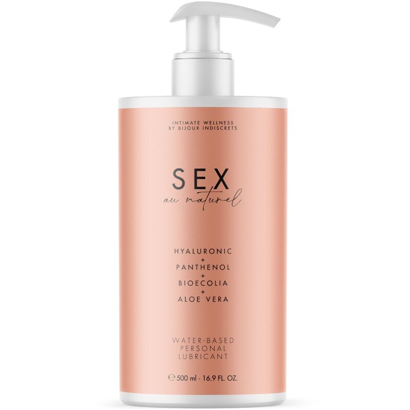 BIJOUX INDISCRETS - LUBRIFICANTE PERSONALE A BASE D'ACQUA 500 ML – Lubrificanti