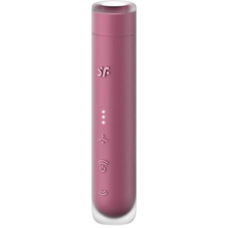 SATISFYER - STIMOLATORE CLITORIDEO FIRST KISS WAVE GARNET – Per il clitoride