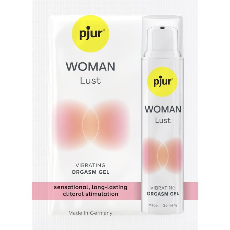 PJUR - WOMAN LUST GEL VIBRANTE MONO DOSE PER ORGASMO 1,5 ML – Dose singola