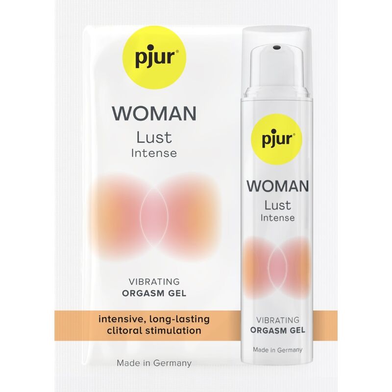 PJUR - WOMAN LUST GEL VIBRANTE INTENSO MONODOSE PER ORGASMO 1,5 ML – Dose singola