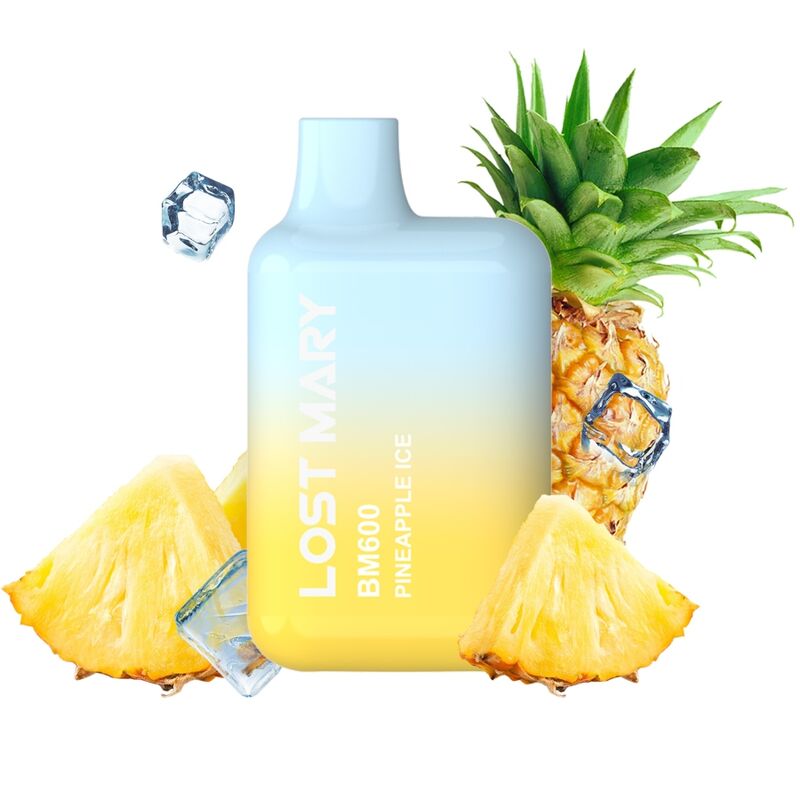 LOST MARY - BM600 NICOTINA VAPER 2% MONOUSO ANANAS GHIACCIO – Svapatori