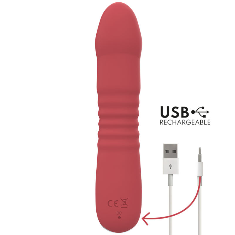 INTENSE - JUNI UP & DOWN 10 VIBRAZIONI ROSSE – Rotatori vibranti – foto 3