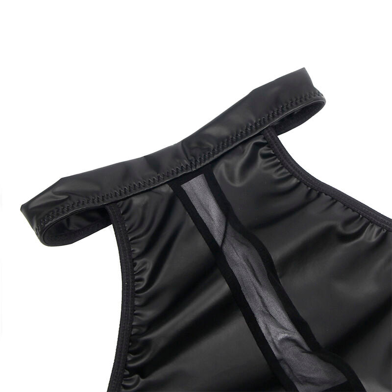 SUBBLIME - 955472 ABITO CON SCOLLO ALTO E TRASPARENZE NERO S/M – Abiti sexy – foto 7