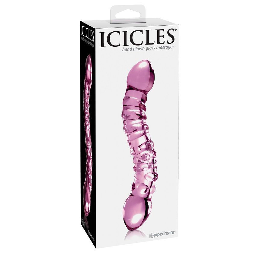ICICLES - MASSAGGIATORE IN VETRO N. 55 – Falli senza vibrazioni