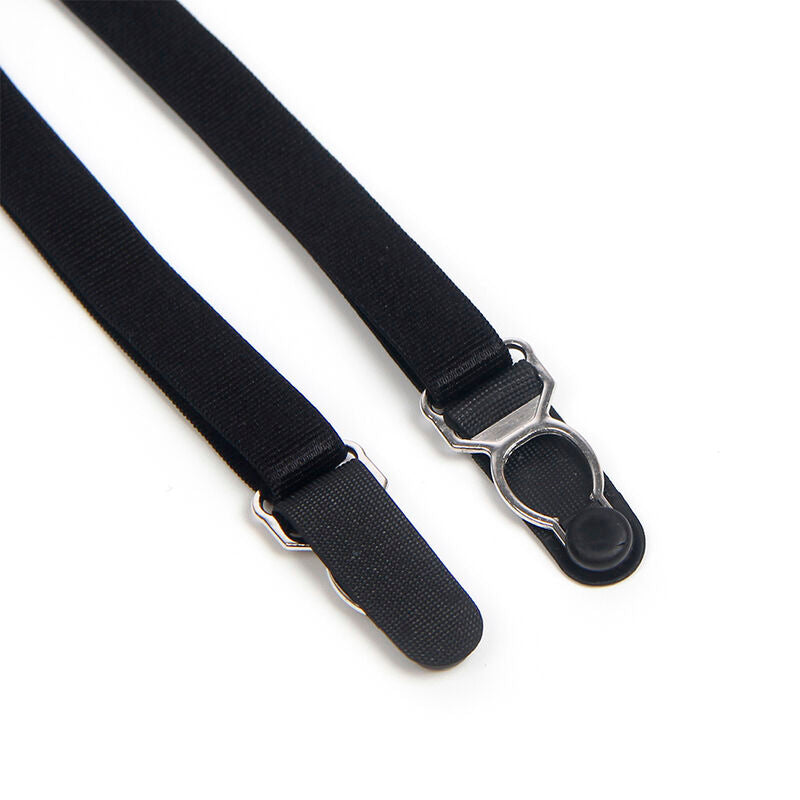 SUBBLIME - 955496 BODY IN PIZZO CON FIOCCHI E GIARRETTIERE NERO S/M – Body – foto 9