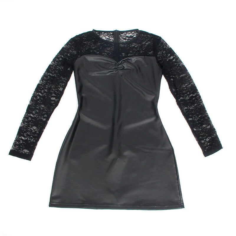 SUBBLIME - 955595 ABITO MANICA LUNGA CON PIZZO NERO S/M – Abiti sexy – foto 6