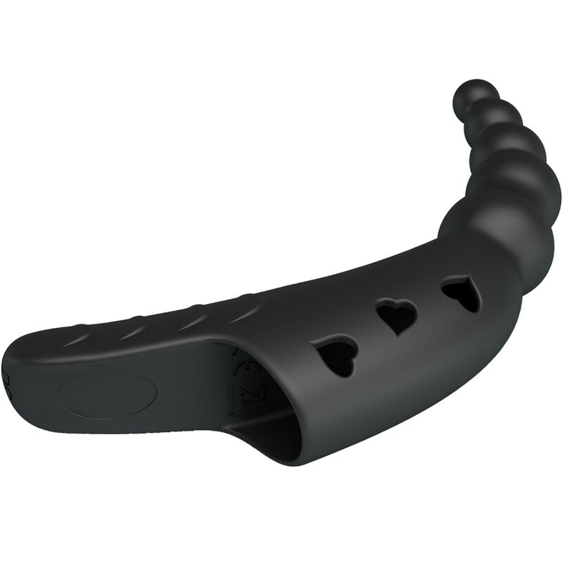 PRETTY LOVE - VIBRATORE DA DITA JORDIN 10 VIBRAZIONI NERO – Vibratori da dito – foto 4