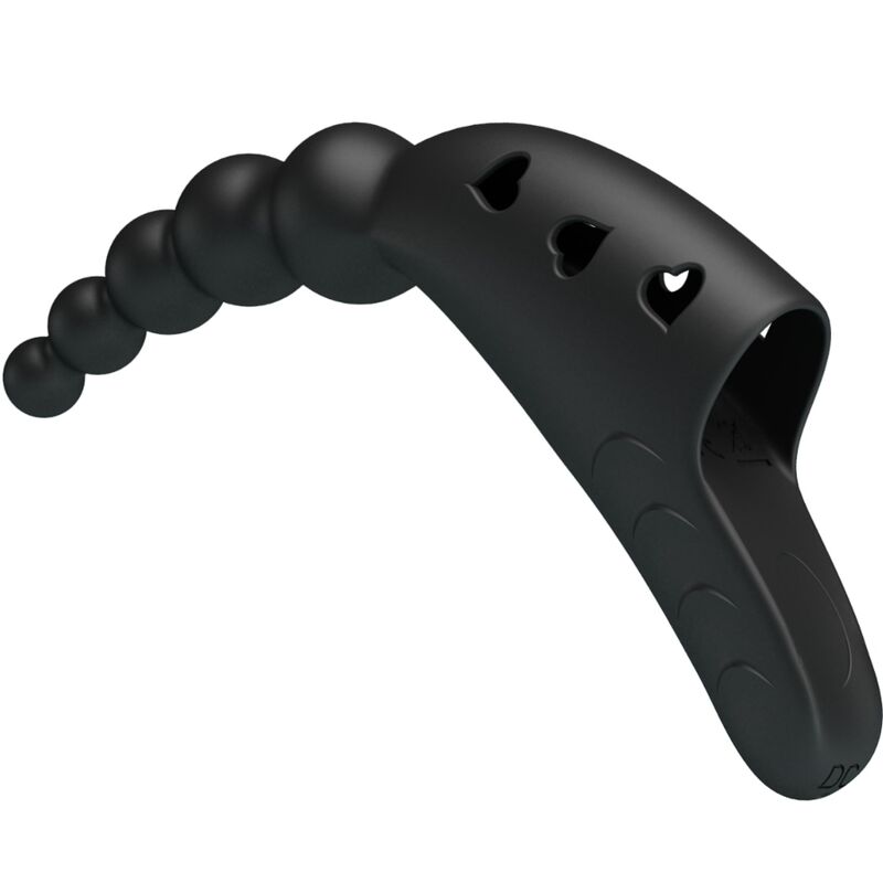 PRETTY LOVE - VIBRATORE DA DITA JORDIN 10 VIBRAZIONI NERO – Vibratori da dito – foto 5